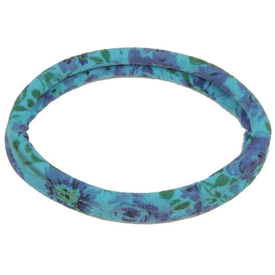 Hazel Hair Elastic - Medium - Turquoise, 2 ct Per Card, DiPrima Beauty on Sale