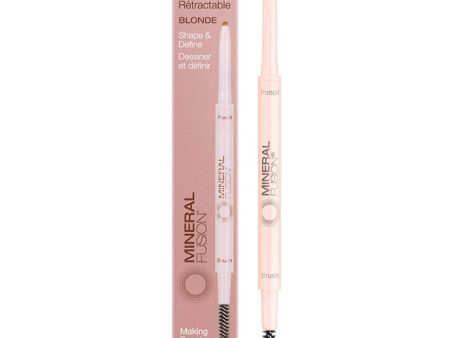 Retractable Brow Pencil - Blonde, 0.03 oz, Mineral Fusion Cosmetics Online Sale