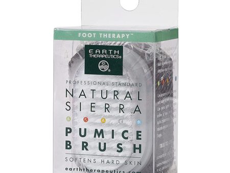 Natural Sierra Pumice Brush 1 brush from Earth Therapeutics For Discount