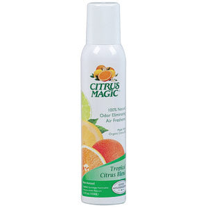 Odor Eliminating Air Freshener, Tropical Citrus Blend, 3.5 oz, Citrus Magic Discount