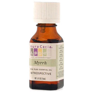 Essential Oil Myrrh (commiphora molmo) .5 fl oz from Aura Cacia Online now