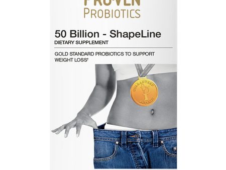 50 Billion ShapeLine, Gold Standard Probiotics to Support Weight Loss, 30 Capsules, Pro-Ven Probiotics Online Sale