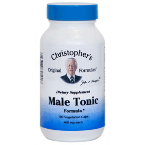 Male Tonic Formula Capsule, 100 Vegicaps, Christopher s Original Formulas on Sale