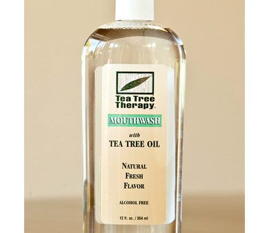 Mouthwash with Tea Tree Oil, 12 oz, Tea Tree Therapy Online now