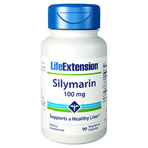 Silymarin 100 mg, 90 Vegetarian Capsules, Life Extension For Sale