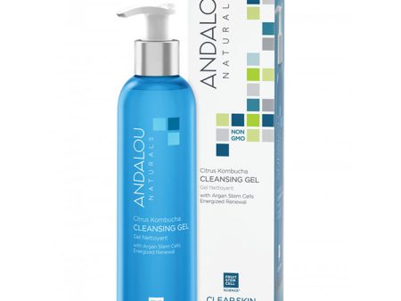 Citrus Kombucha Cleansing Gel, 6 oz, Andalou Naturals on Sale