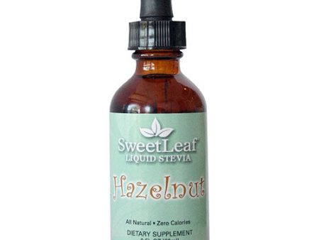 SweetLeaf Liquid Stevia Hazelnut, 2 oz, Wisdom Natural Brands Online Hot Sale