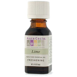 Essential Oil Lime (citrus aurantifolia) .5 fl oz from Aura Cacia Sale