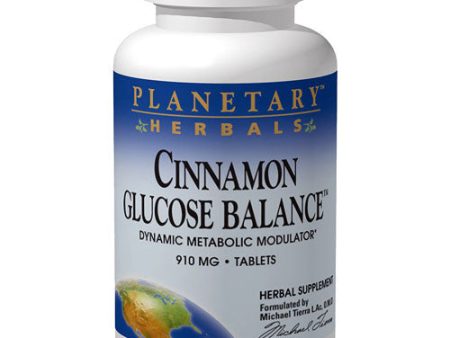 Cinnamon Glucose Balance, 180 Tablets, Planetary Herbals Hot on Sale