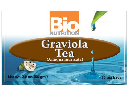 Graviola Tea, 30 Tea Bags, Bio Nutrition Inc. For Cheap