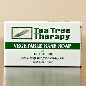 Vegetable Base Soap Bar, 3.5 oz, Tea Tree Therapy For Sale