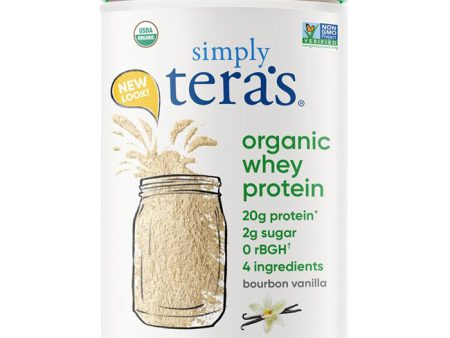 Organic Whey Protein - Bourbon Vanilla, 12 oz, Simply Tera s For Cheap