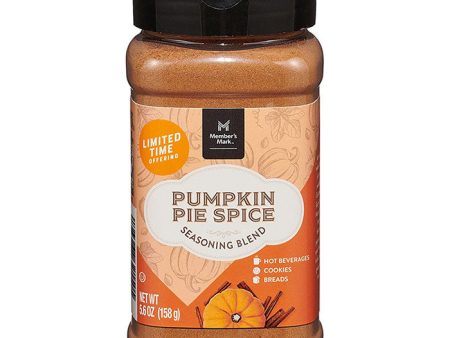 Member s Mark Pumpkin Pie Spice Seasoning Blend, 5.6 oz (158 g) Sale