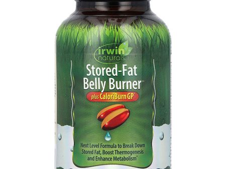 Stored-Fat Belly Burner, Plus CaloriBurn GP, 40 Liquid Soft-Gels, Irwin Naturals For Sale