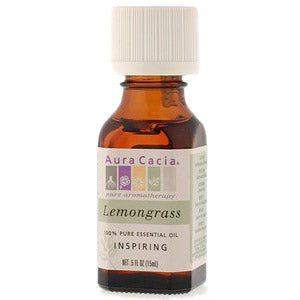 Essential Oil Lemongrass (cymbopagon citratus) .5 fl oz from Aura Cacia Sale