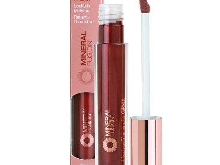 Hydro-Shine Lip Gloss - Rabida, 0.15 oz, Mineral Fusion Cosmetics Fashion