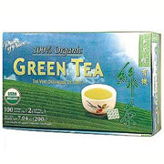 Organic Green Tea 100 tea bags, Prince of Peace Supply