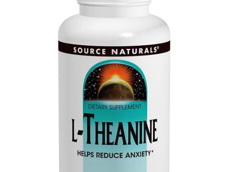 L-Theanine 200 mg Cap, 120 Capsules, Source Naturals For Discount