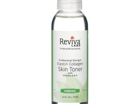 Reviva Labs Elastin & Collagen Skin Toner, 4 oz For Sale