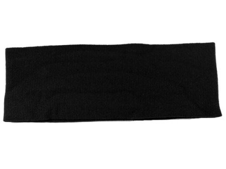 Lycra Stretch Fabric Headband - Maple - Black, 1 ct, DiPrima Beauty Discount