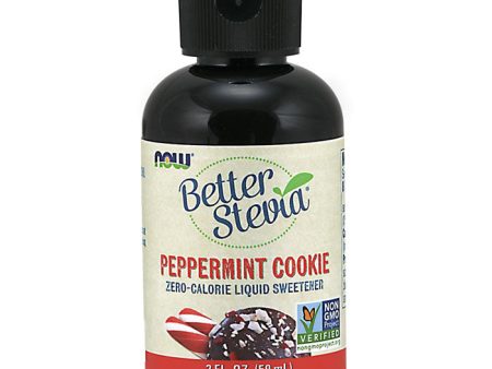 BetterStevia Liquid Stevia - Peppermint Cookie Flavor, 2 oz, NOW Foods Sale