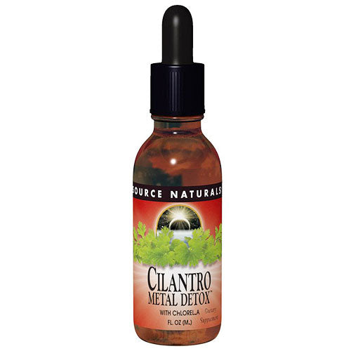 Cilantro Metal Detox Liquid with Chlorella, 4 oz, Source Naturals For Sale