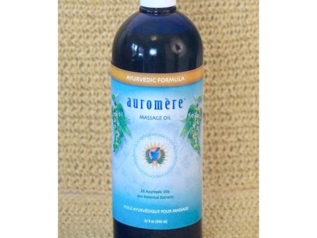 Ayurvedic Massage Oil, 32 oz, Auromere Online now