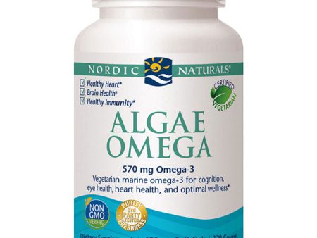 Algae Omega, Vegetarian Omega-3, 120 Softgels, Nordic Naturals Sale