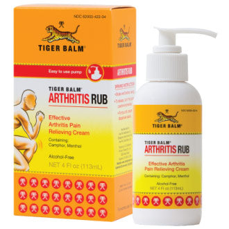 Tiger Balm Arthritis Rub, Arthritis Pain Relieving Cream, 4 oz For Cheap