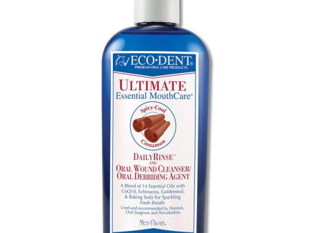 Ultimate Essential MouthCare, Natural Daily Rinse, Spicy-Cool Cinnamon, 8 oz, Eco-Dent (Ecodent) Online now