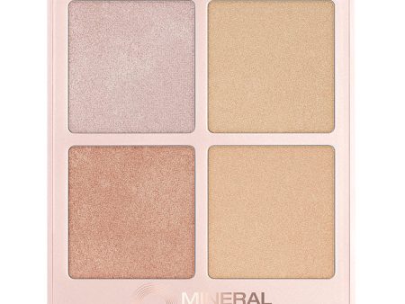 Highlighter Refillable Palette - Stargazing, 0.45 oz, Mineral Fusion Cosmetics Online now