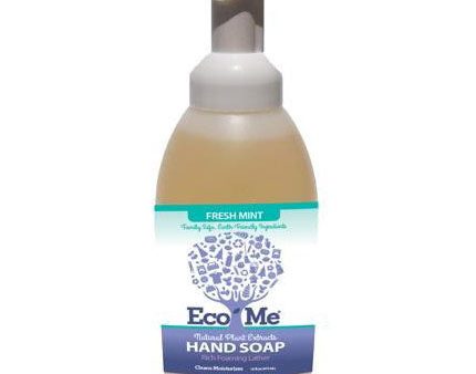 Eco-Me Hand Soap Liquid, Natural Plant Extracts, Mint, 20 oz Online Hot Sale