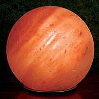 Himalayan Salt Crystal Planet Lamp, Aloha Bay Hot on Sale