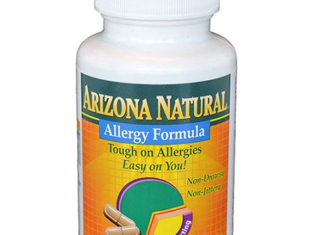 Allergy Formula, 60 Capsules, Arizona Natural Online now