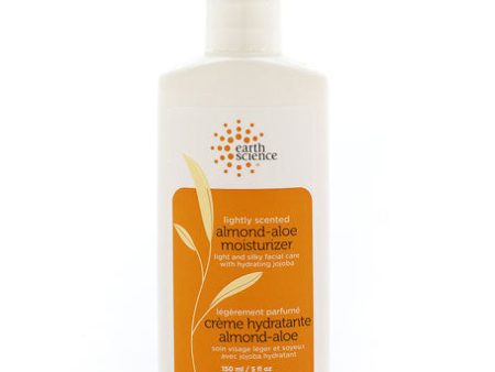 Almond-Aloe Facial Moisturizer, Lightly Scented, 5 oz, Earth Science Cheap