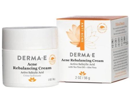 Derma E Acne Rebalancing Cream, 2 oz Discount