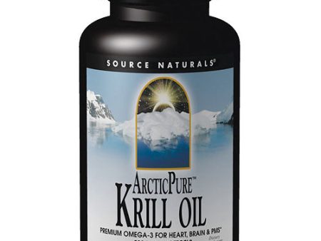 ArcticPure Krill Oil (Arctic Pure) 500mg, 30 Softgels, Source Naturals Online now