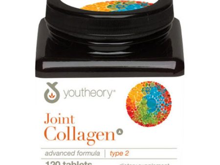 Youtheory Joint Collagen Type 2 Advanced Formula, 120 Tablets, Nutrawise Corporation Fashion