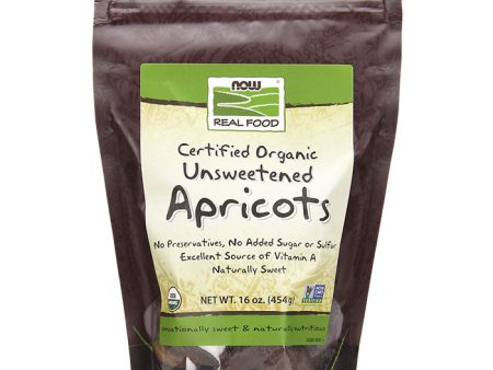 Dried Apricots Organic, Unsweetened, 16 oz, NOW Foods For Cheap