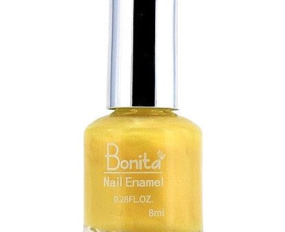 Bonita Petite Nail Enamel - Lemon Drop, Mini Nail Polish, 0.28 oz (8 ml), Bonita Cosmetics For Cheap