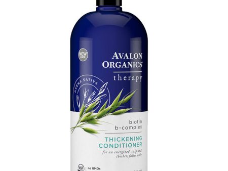 Biotin B-Complex Therapy Thickening Conditioner, 32 oz, Avalon Organics Cheap