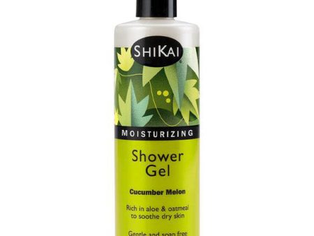 Moisturizing Shower Gel, Cucumber Melon, 12 oz, ShiKai For Cheap