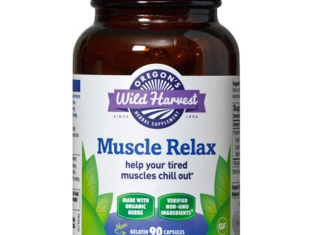 Muscle Relax, Organic, 90 Capsules, Oregon s Wild Harvest Online