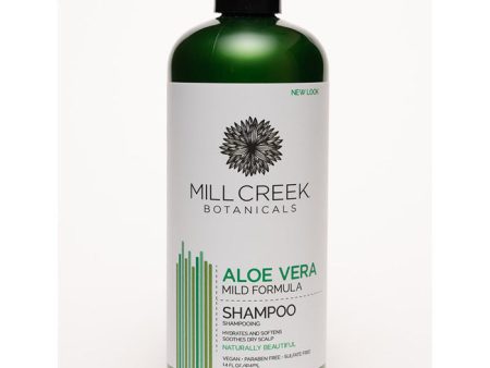 Aloe Vera Shampoo, 14 oz, Mill Creek Botanicals Cheap