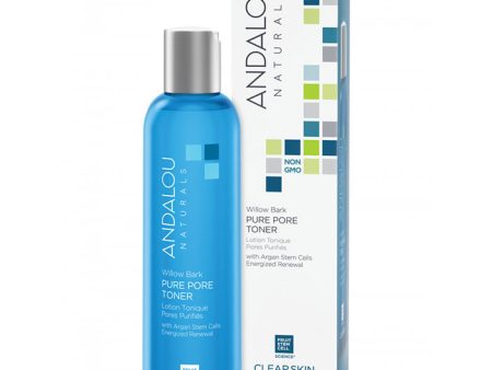 Willow Bark Pure Pore Toner, 6 oz, Andalou Naturals Online Sale