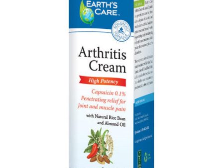 Arthritis Cream, 2.4 oz, Earth s Care Hot on Sale