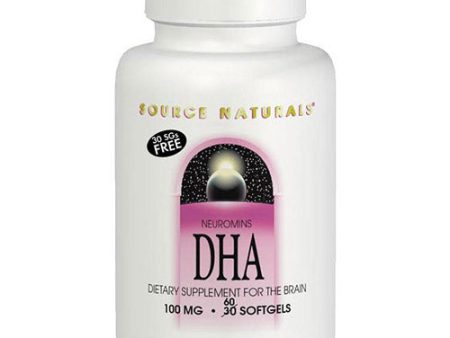 DHA Neuromins 200mg 60 softgels from Source Naturals Online Hot Sale