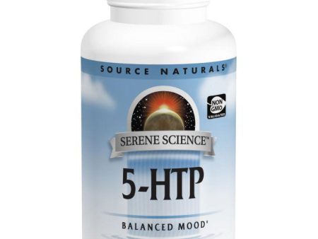 5-HTP 200 mg, Serene Science, 30 Capsules, Source Naturals Sale