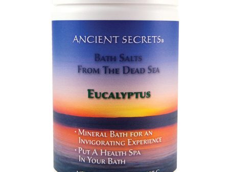 Aromatherapy Dead Sea Mineral Baths, Eucalyptus, 2 lb, Ancient Secrets on Sale