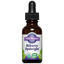 Bilberry Eyebright Liquid Extract, Organic, 1 oz, Oregon s Wild Harvest Online Hot Sale